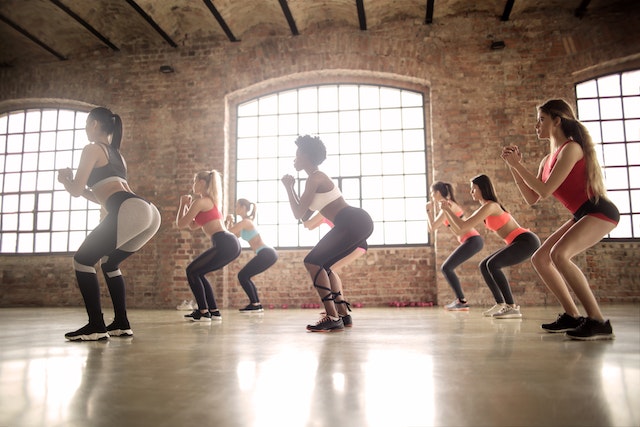 working out